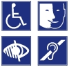 Logo des 4 handicaps